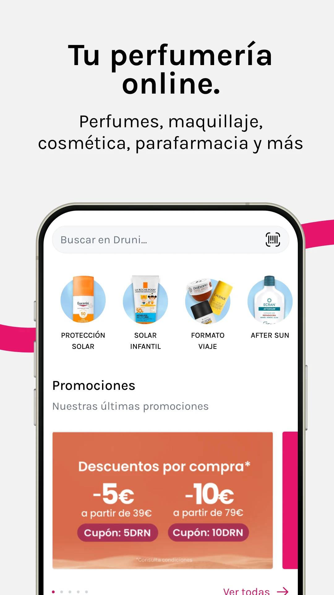 DRUNI - Perfumería y Cosmética screenshot