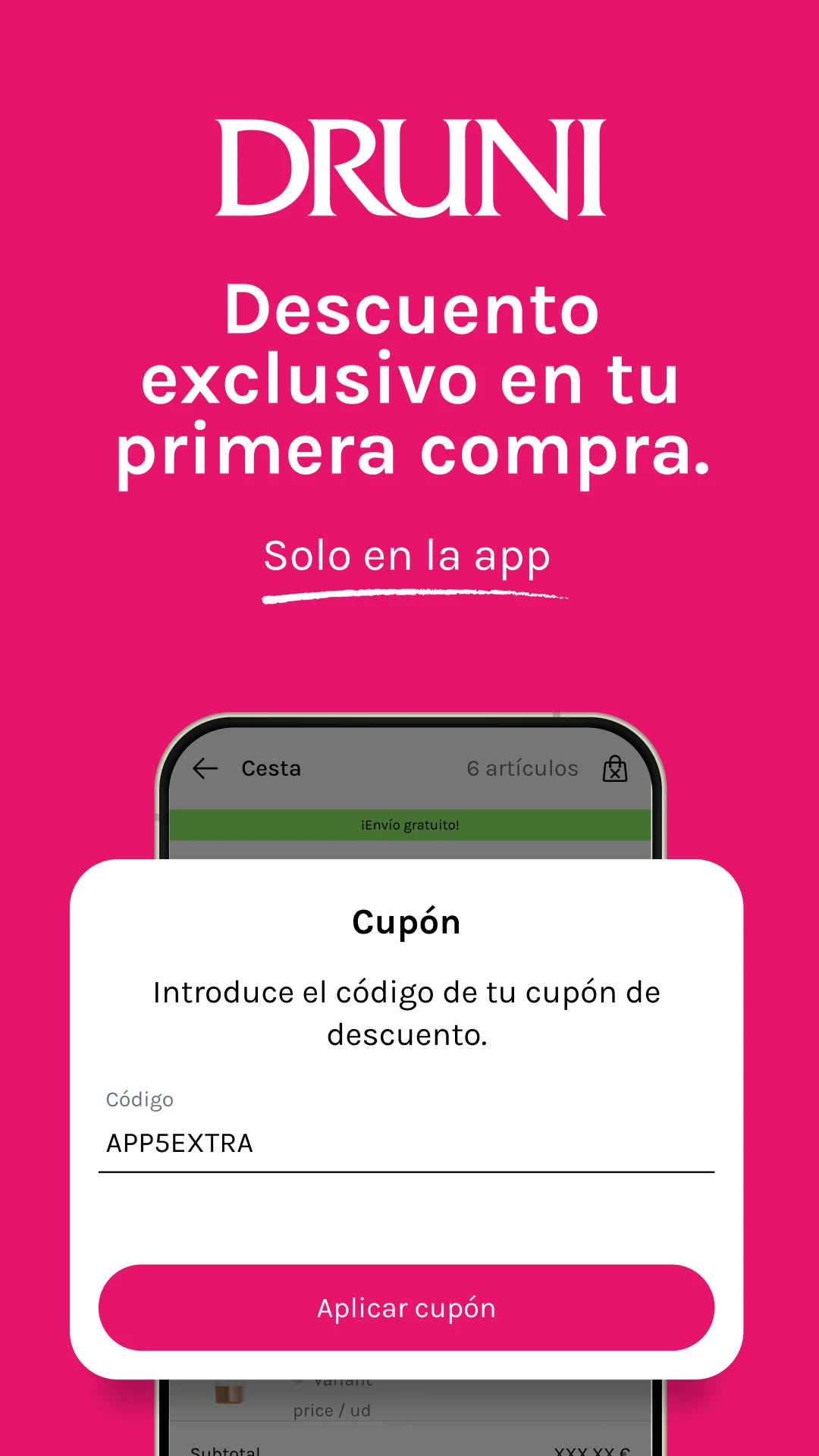 DRUNI - Perfumería y Cosmética screenshot